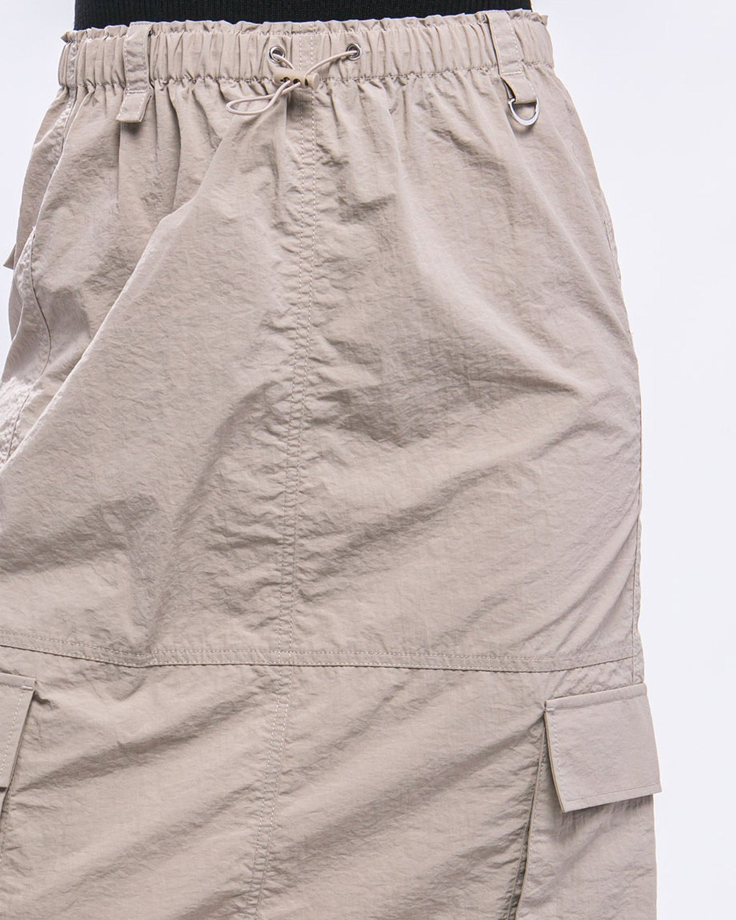 SIDE POCKET CARGO SKIRT-2