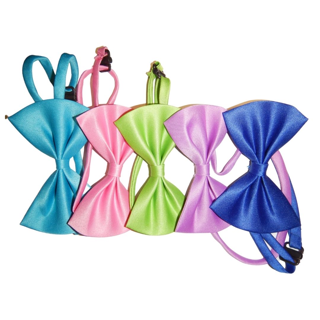 5 PCS ADJUSTABLE DOG BOW TIES (Random Color)-3