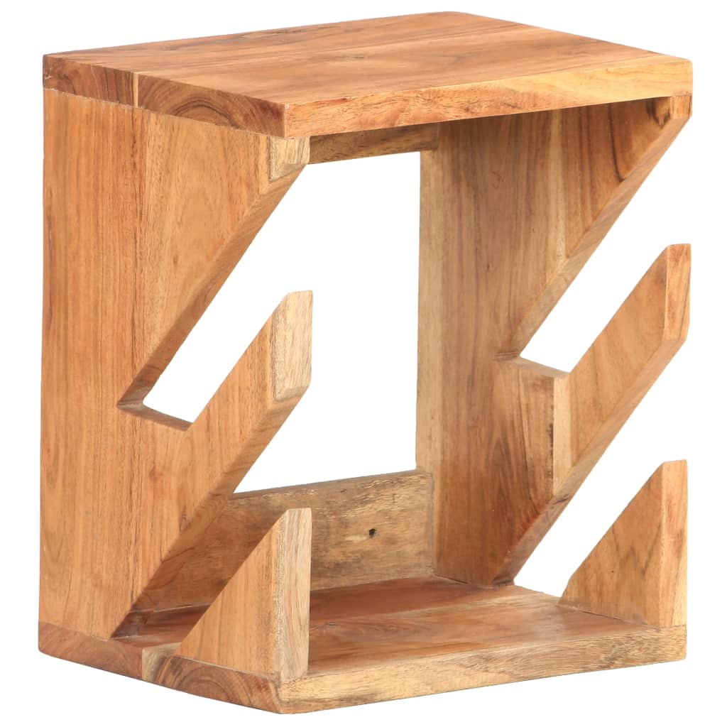 vidaXL Wall Mounted Skateboard Holder 9.8"x7.9"x11.8" Solid Acacia Wood-7