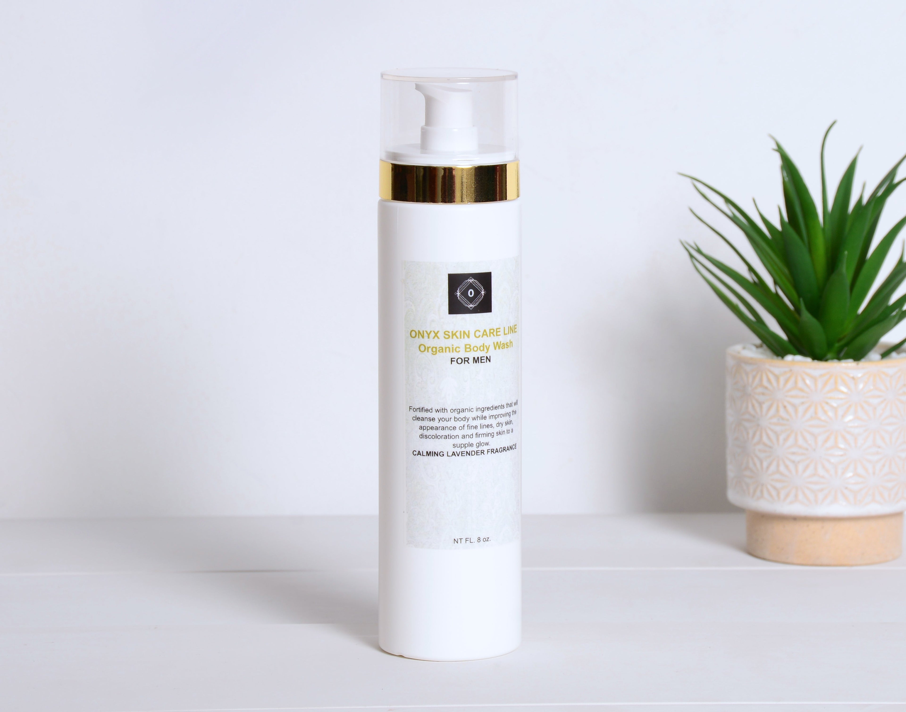Anti-Aging Organic Nourishing Body Wash - For MEN - FRAGRANCE FREE - ITEM CODE: 660457855051-0