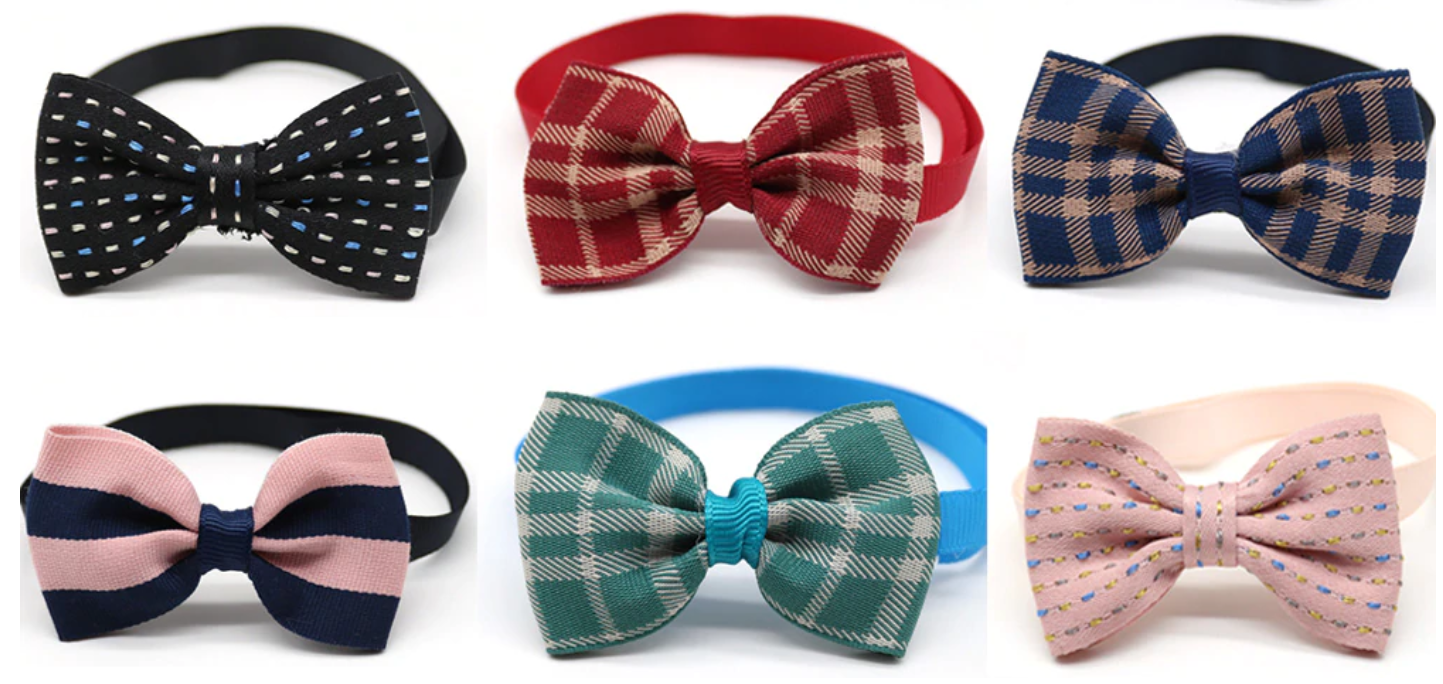 Pet Bow Ties (Random colors)-2