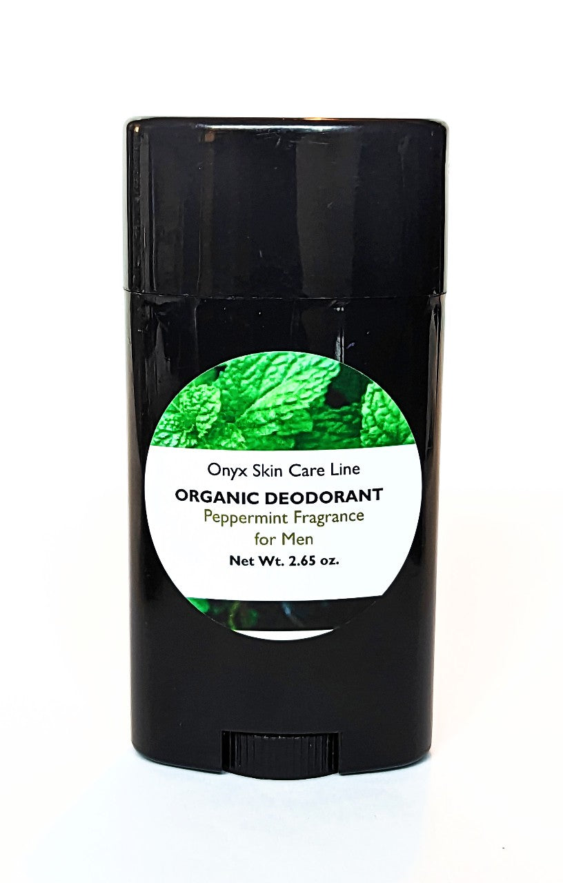 ORGANIC DEODORANT- PEPPERMINT FRAGRANCE - FOR MEN - ITEM CODE: 601950412907-0