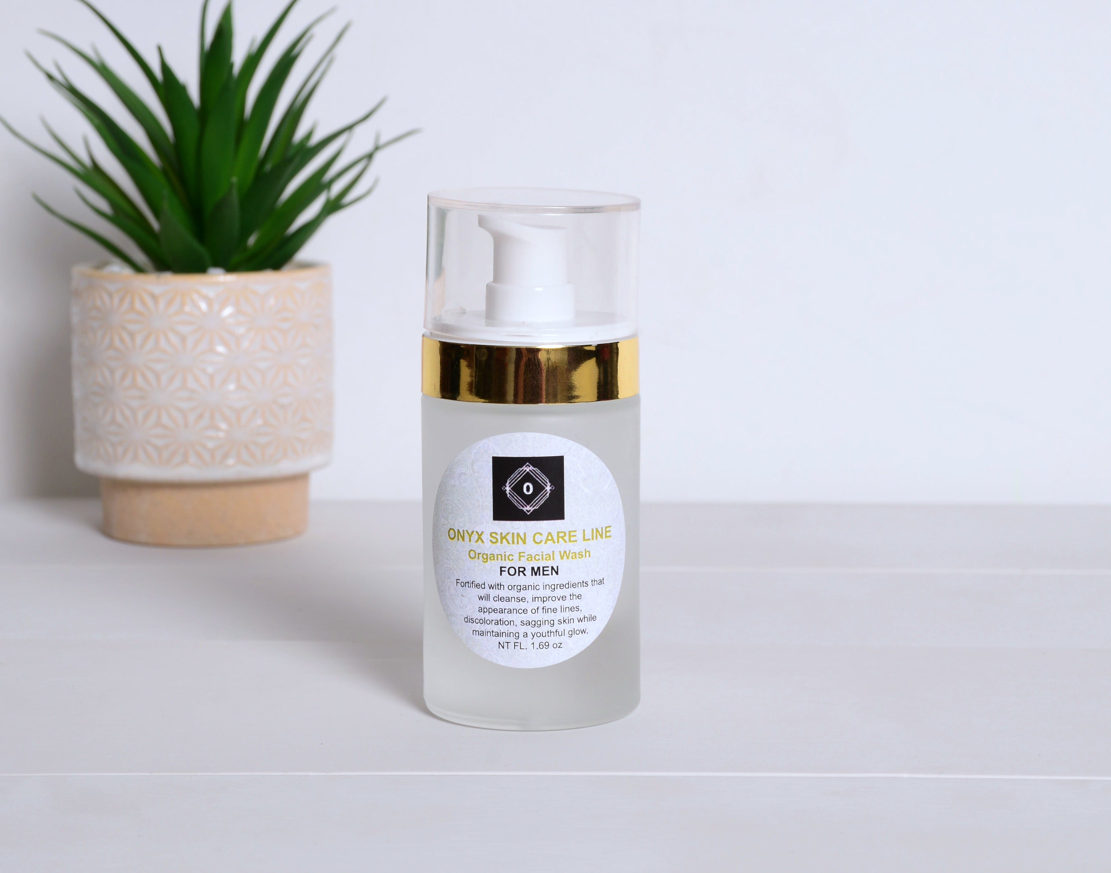 Nourishing Organic Facial Wash - For MEN - ITEM CODE: 601950409235-0
