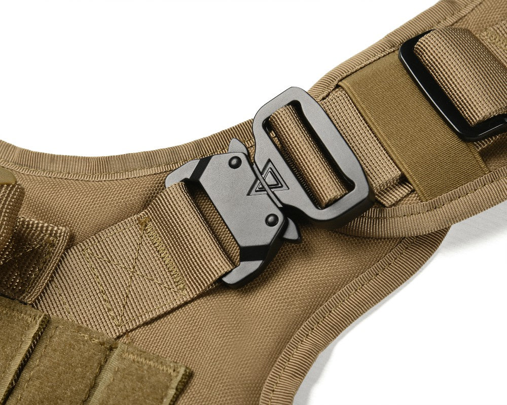 Tactical Dog Harness, Collar, and Leash Set-9