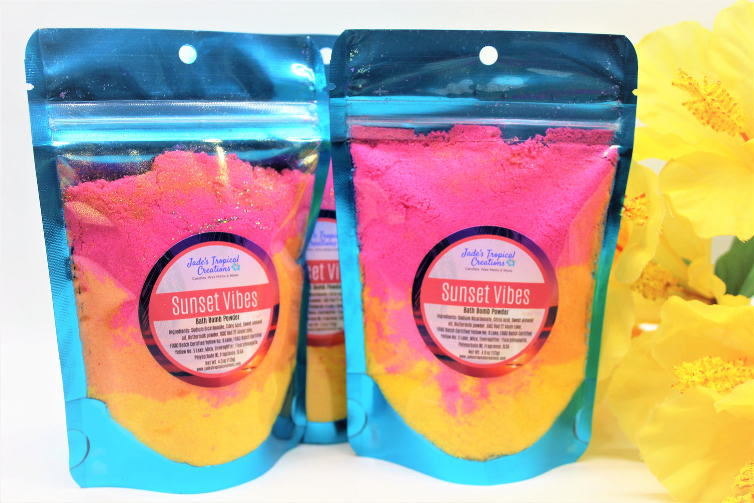 Sunset Vibes Bath Bomb Powder-4