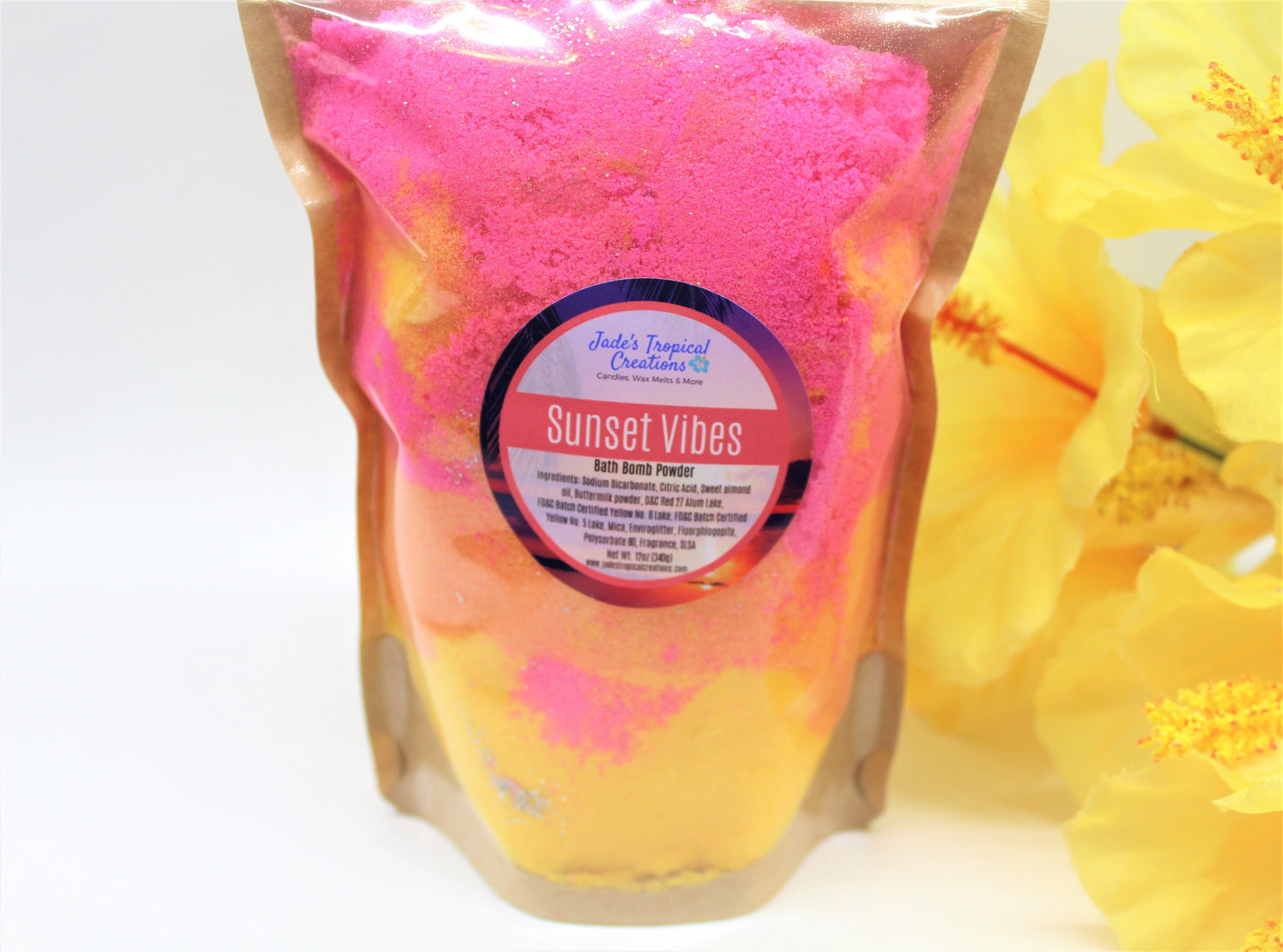 Sunset Vibes Bath Bomb Powder-5