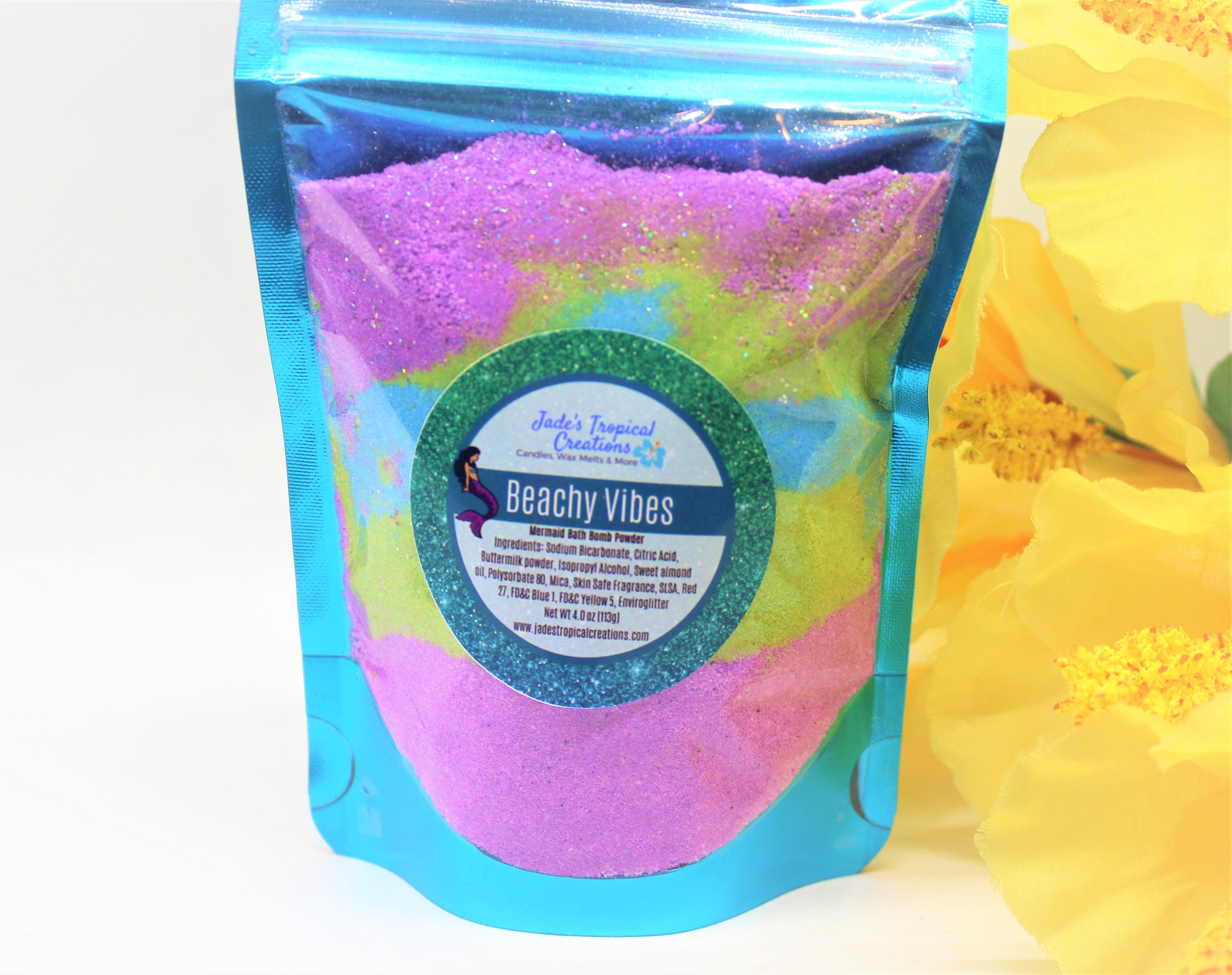 Mermaid Bath Bomb Powder-2