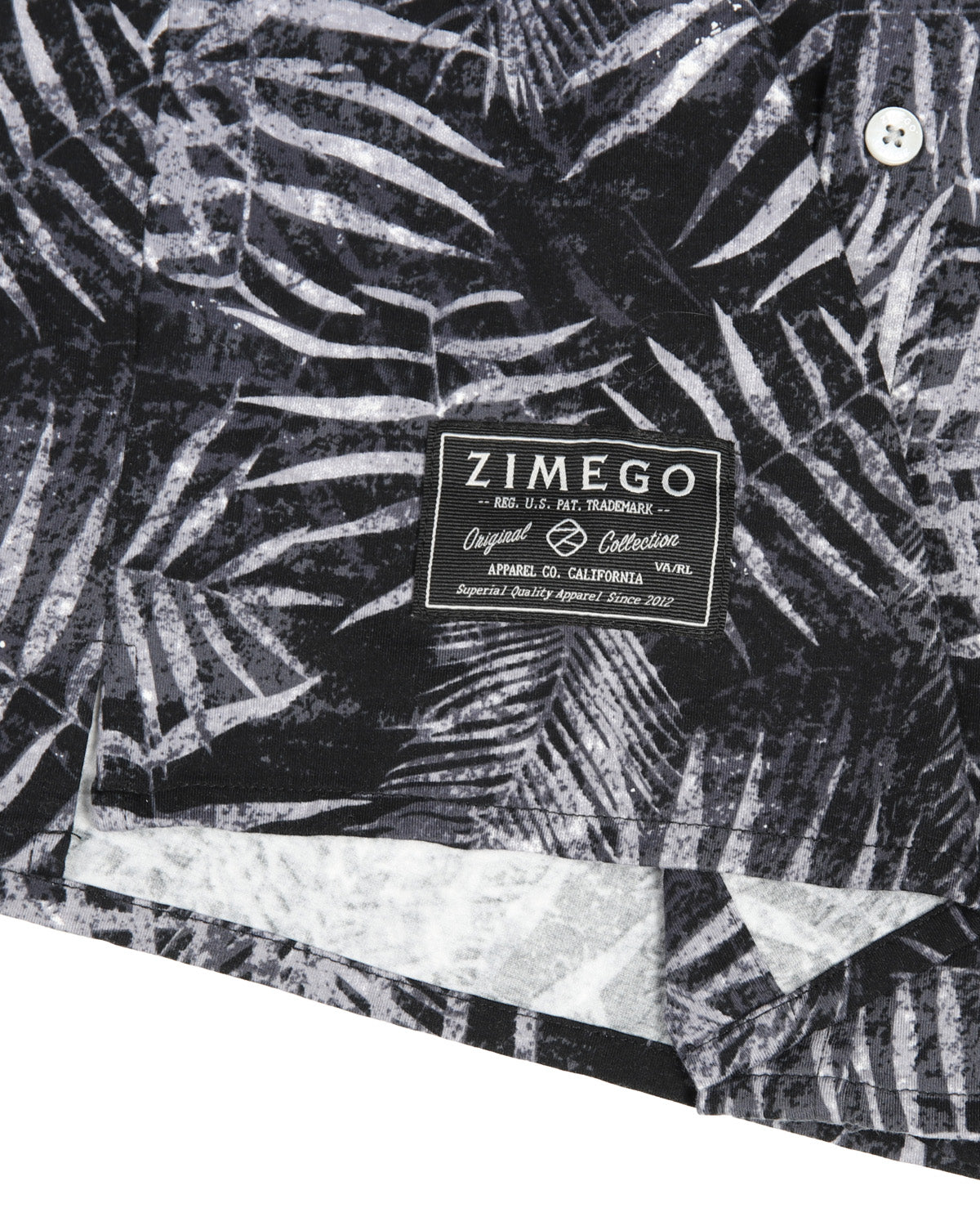ZIMEGO Mens Holiday Hawaiian Short Sleeve Stretch Casual Aloha Button Down Shirt-5