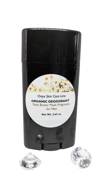 ORGANIC DEODORANT- SHEA BUTTER  FRAGRANCE - FOR MEN ITEM CODE: 647535601687-0