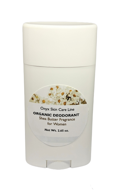ORGANIC DEODORANT- SHEA BUTTER  FRAGRANCE - FOR WOMEN ITEM CODE: 647535815152-0