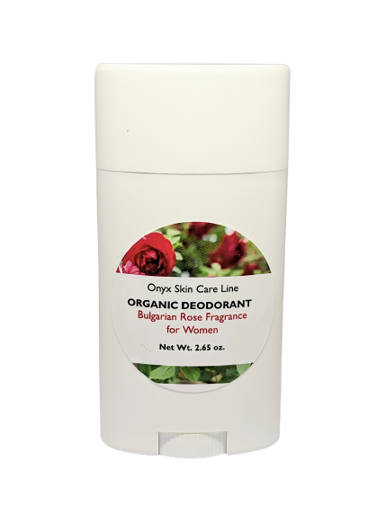 ORGANIC DEODORANT- BULGARIAN ROSE FRAGRANCE - FOR WOMEN ITEM CODE: 601956330885-0