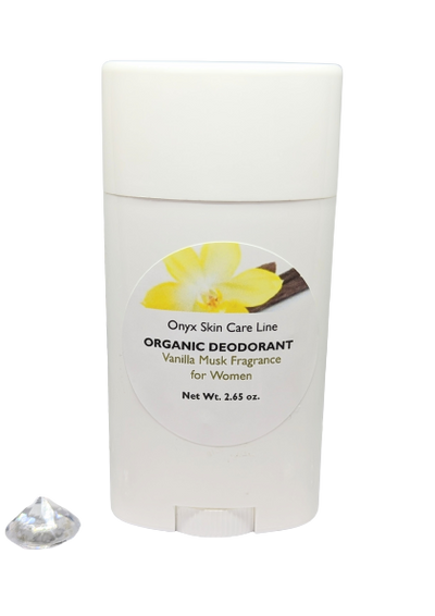 ORGANIC DEODORANT- VANILLA MUSK FRAGRANCE - FOR WOMEN ITEM CODE: 647535806792-0