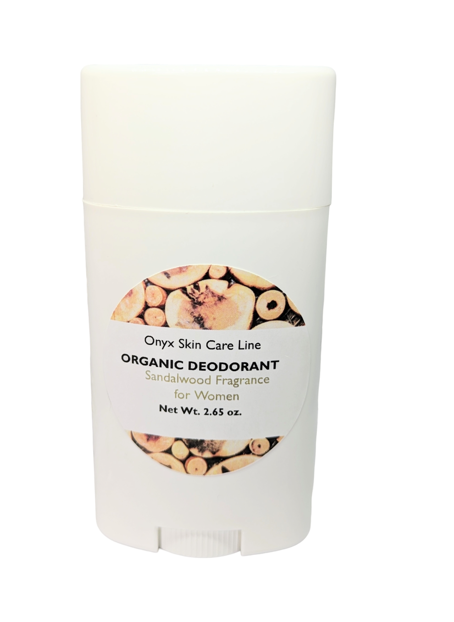 ORGANIC DEODORANT- SANDALWOOD FRAGRANCE - FOR WOMEN ITEM CODE: 655457638100-0
