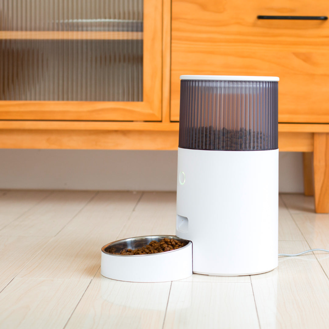 INSTACHEW Purechew Mini Smart Automatic Pet Feeder, App Enabled, Food Bin for Pets, Automates Feeding, Holds Fresh Food, Schedules Feeding times, Automatic Feeding, Scheduled Meals, Portion Controller, Food Bowl for Cats, Food Bowl for Dogs-5