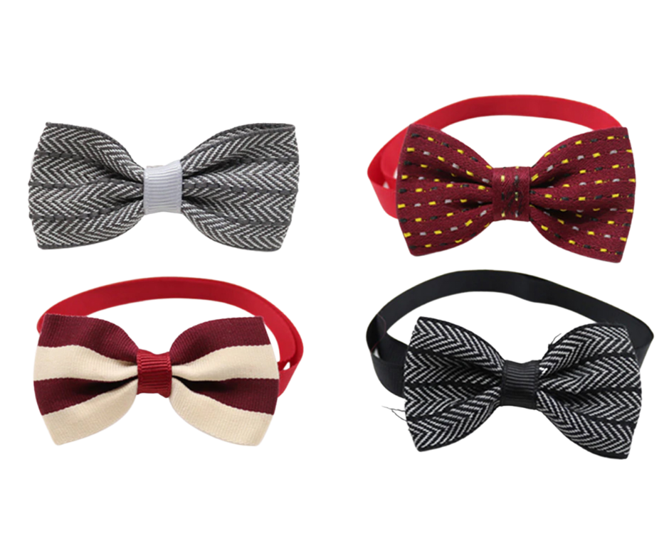 Pet Bow Ties (Random colors)-3