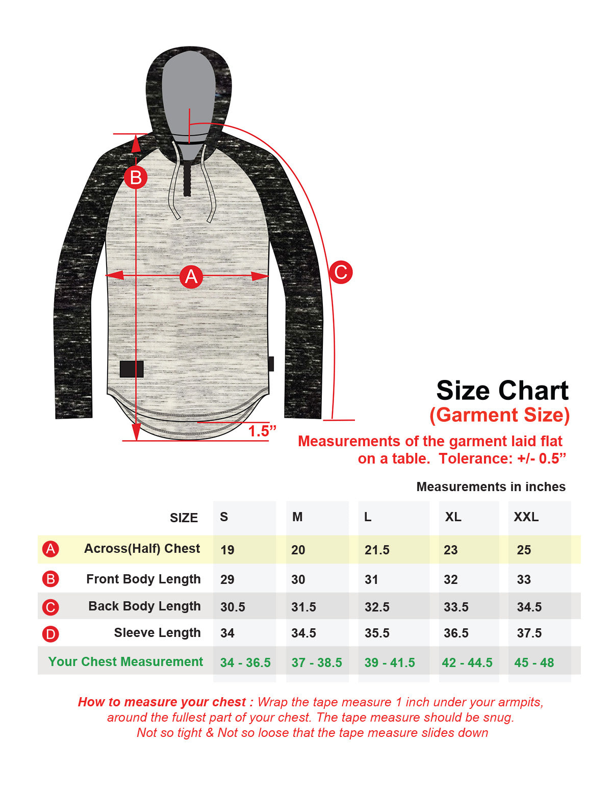 ZIMEGO Long Sleeve Raglan Henley Round Bottom Hood T-Shirts - WHITE/BLK-5