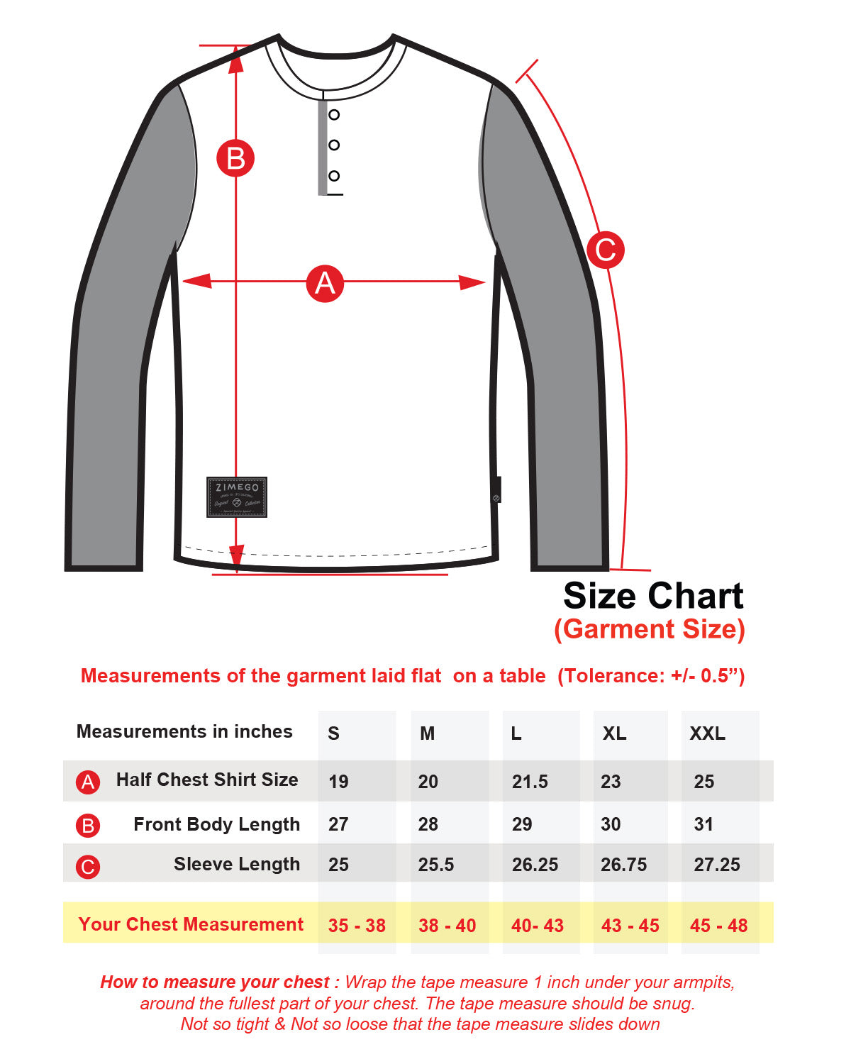 ZIMEGO Mens Contrast Long Sleeve Casual Button Up Henley Athletic T Shirt-4