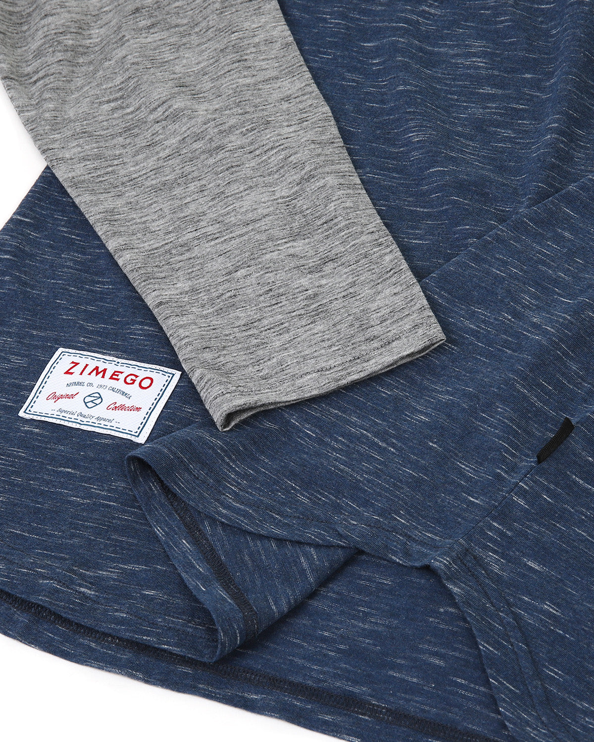 ZIMEGO Men’s Casual Long Sleeve Baseball Raglan Athletic Fashion Henley Shirt-4