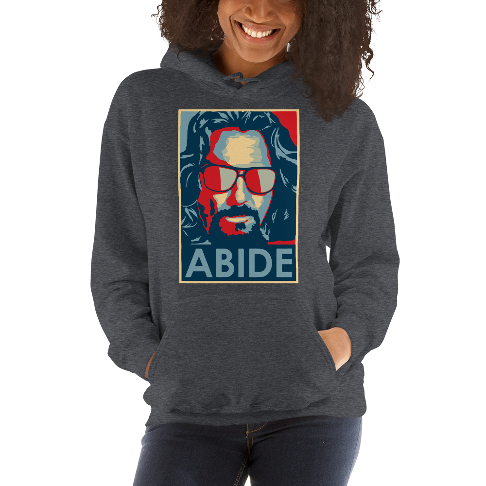 Big Lebowski Abide, Hope Style Unisex Hoodie-7