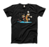 Calvin and Hobbes Dancing with Record Player T-Shirt-7