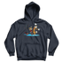 Calvin and Hobbes Dancing with Record Player Unisex Hoodie-2