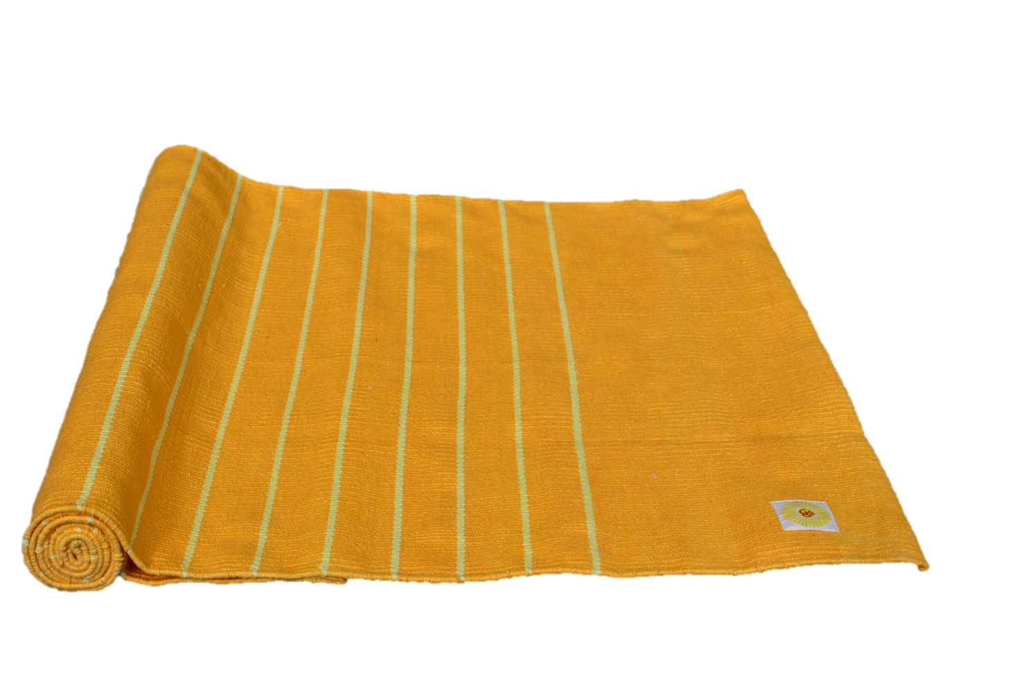 Handwoven cotton Floor Yoga Meditation Prayer Rug-5