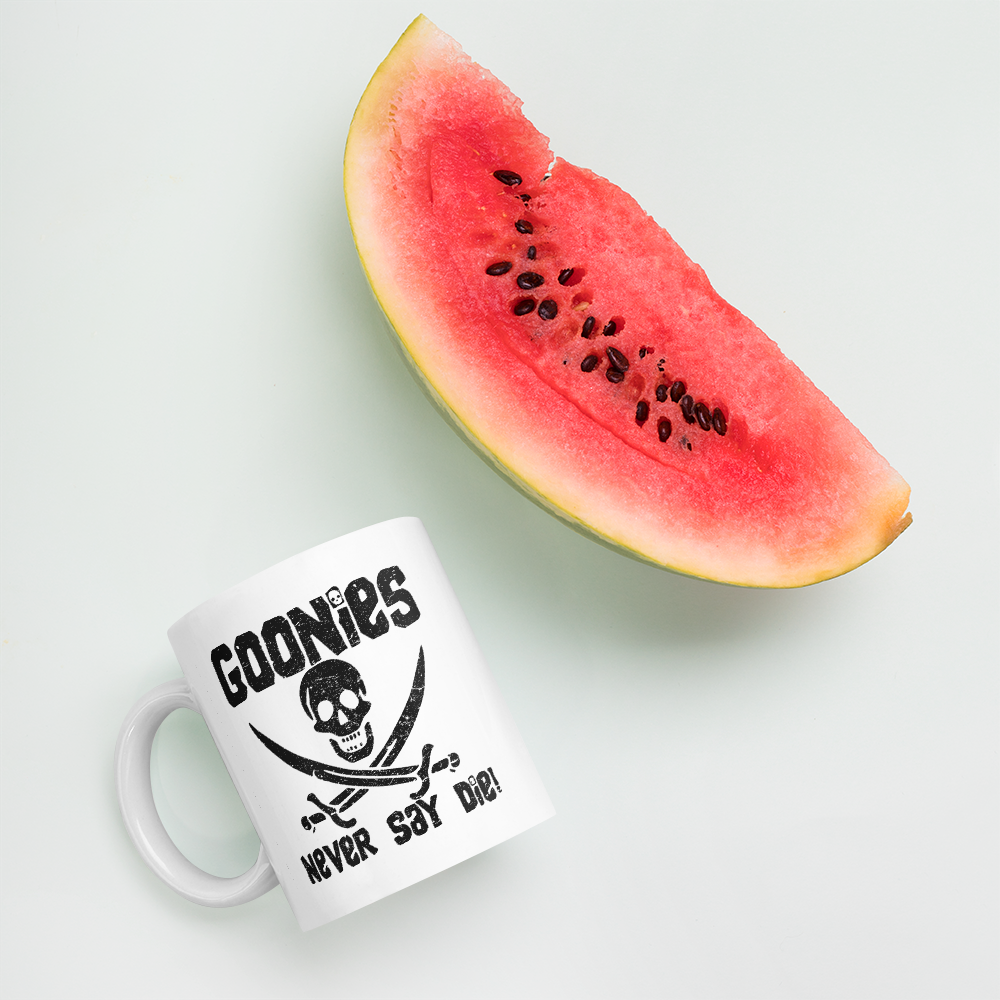 The Goonies Never Say Die Distressed Mug-13