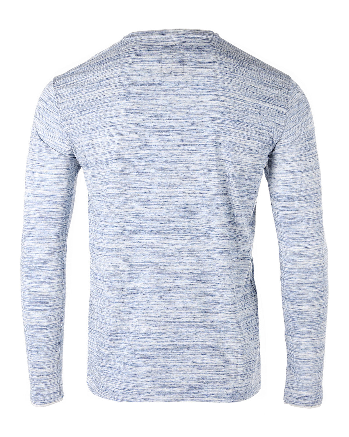 ZIMEGO Mens Basic Fashion Layered Cuff V-Neck Slim Athletic Long Sleeve T-Shirt-1