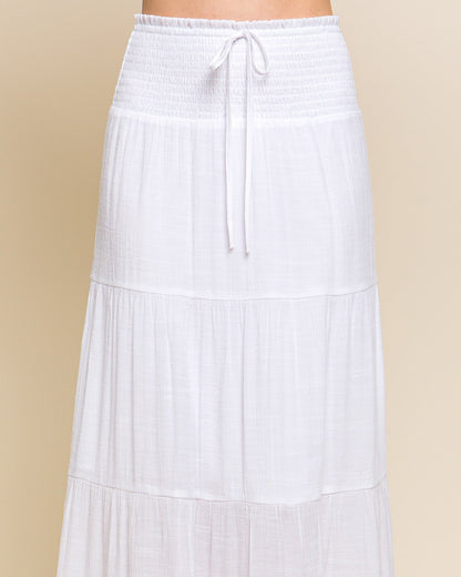 SMOCKED MAXI SKIRT-2