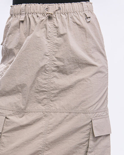 SIDE POCKET CARGO SKIRT-7