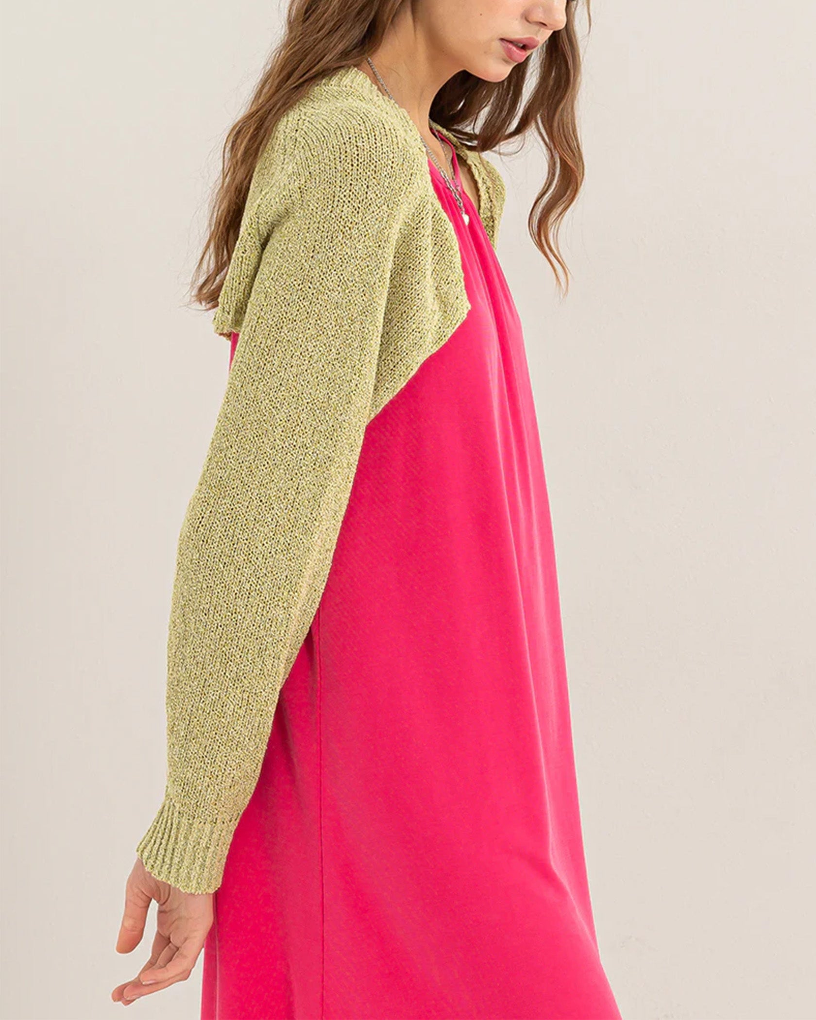 SUMMER ESSENTIAL LONG SLEEVE KNIT BOLERO-6