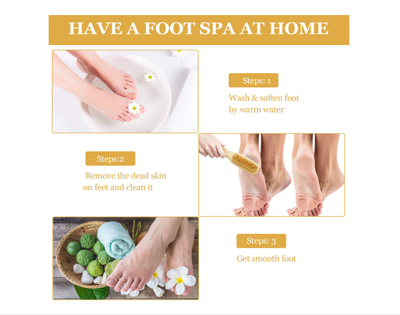 DOUBLE SIDED PUMICE STONE RASP FOOT EXFOLIATOR & SCRUBBER-1