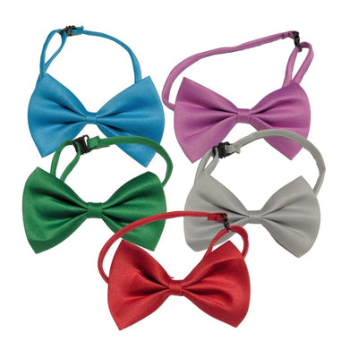 5 PCS ADJUSTABLE DOG BOW TIES (Random Color)-0