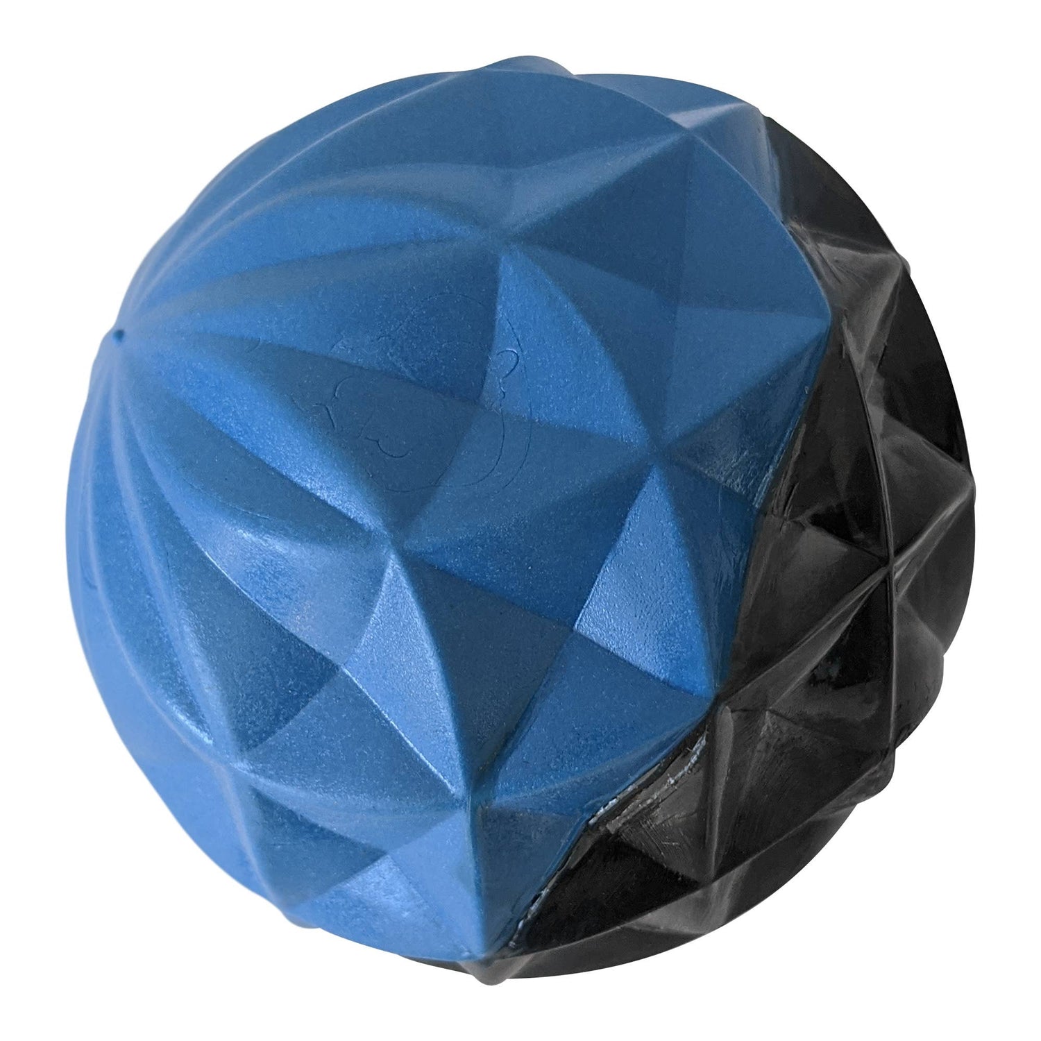 Geometric Design Textured Ball Dog Chew Toy - Large-0