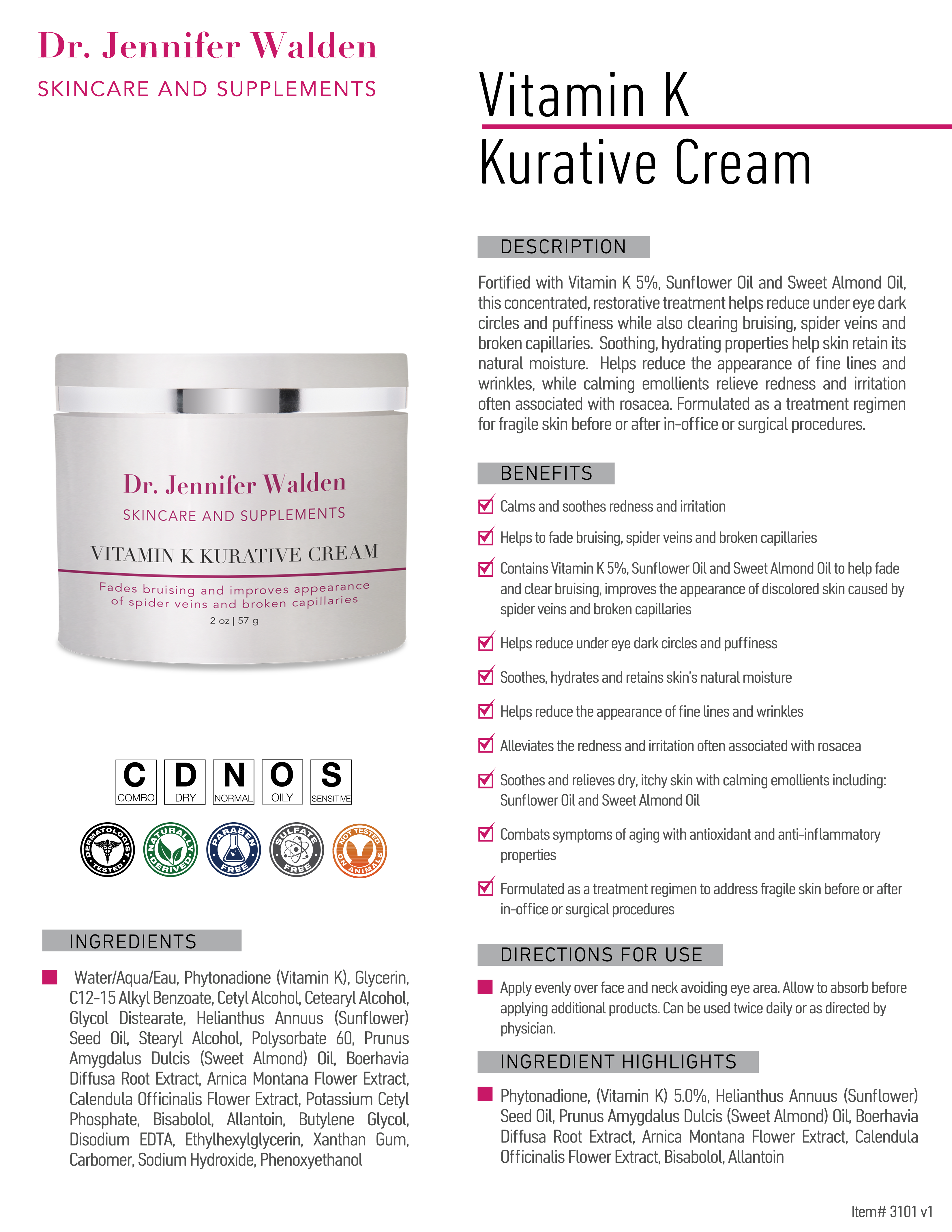 VITAMIN K KURATIVE CREAM-3