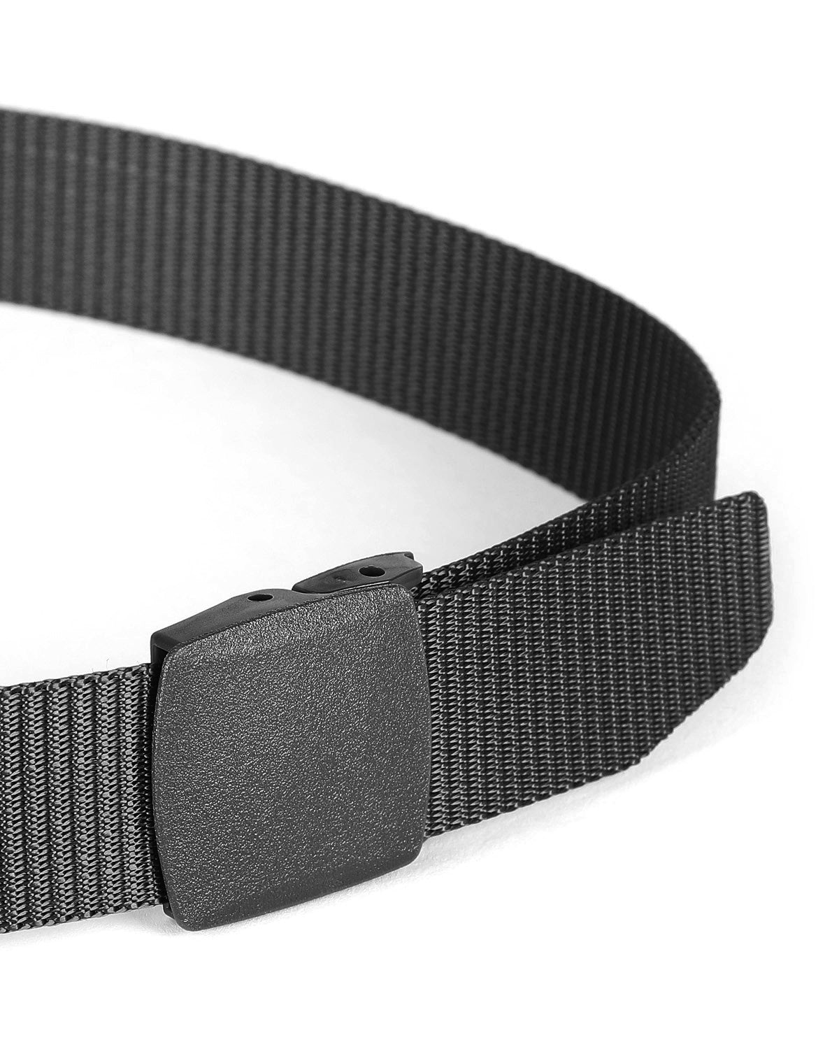 ZIMEGO Mens Adjustable Nylon Strap Military Tactical Web Belt Plastic Buckle-8