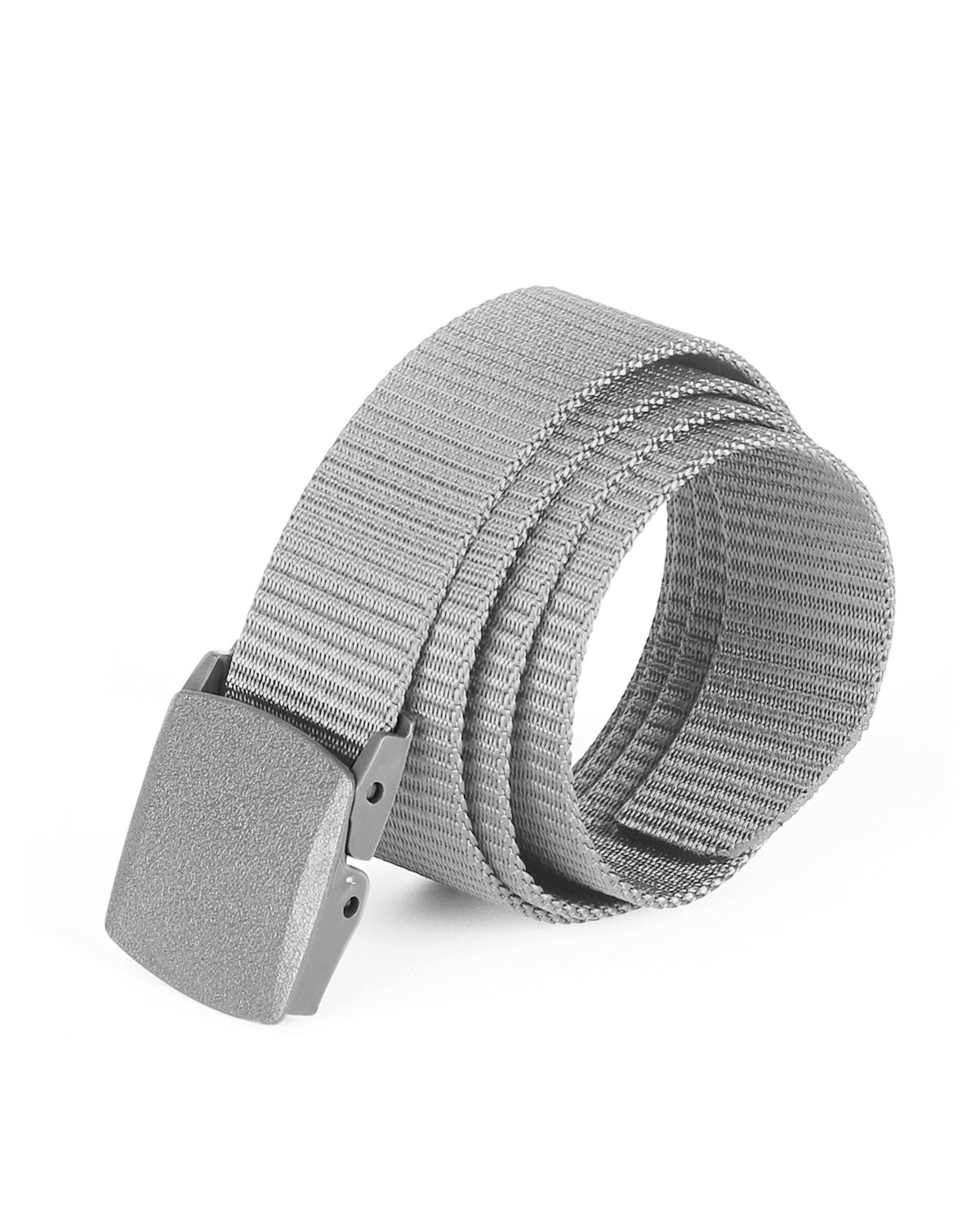 ZIMEGO Mens Adjustable Nylon Strap Military Tactical Web Belt Plastic Buckle-2
