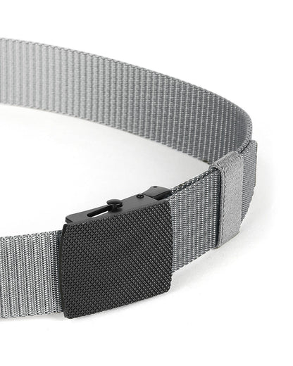 ZIMEGO Mens Adjustable Nylon Strap Military Tactical Web Belt Metal Buckle-10