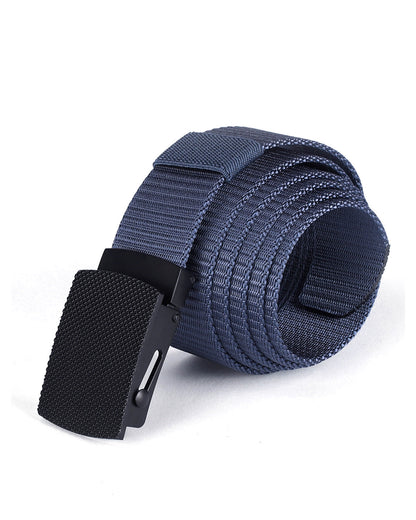 ZIMEGO Mens Adjustable Nylon Strap Military Tactical Web Belt Metal Buckle-15
