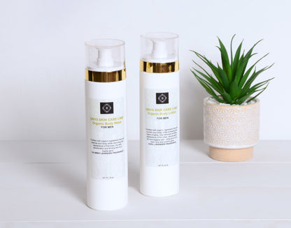 DUO SKIN CARE SYSTEM - Nourishing Wash and Lotion - Fragrance Free- for MEN -  ITEM CODE: 601950409556-0