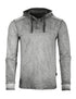 RESTOCKED! ZIMEGO Long Sleeve Vintage Oil Wash Garment Dye Hooded Henley-0