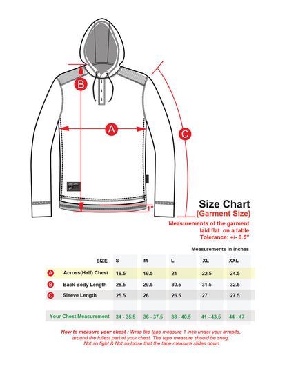 RESTOCKED! ZIMEGO Long Sleeve Vintage Oil Wash Garment Dye Hooded Henley-4