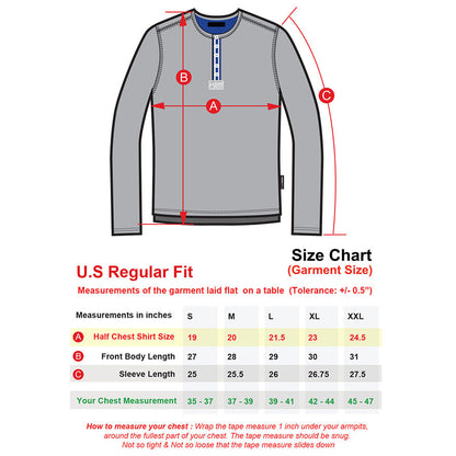 ZIMEGO Mens Long Sleeve Crew Neck Oil Wash Vintage Button Henley T-Shirt-5