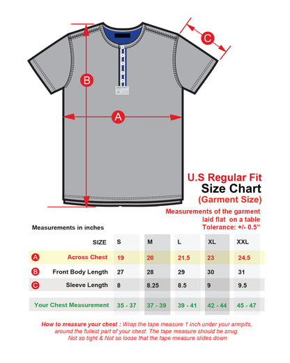 ZIMEGO Mens Short Sleeve Crew Neck Oil Wash Vintage Button Henley T-Shirt-3