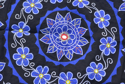 OMSutra Mandala Applique Boho Tapestry for Wall Decor-6