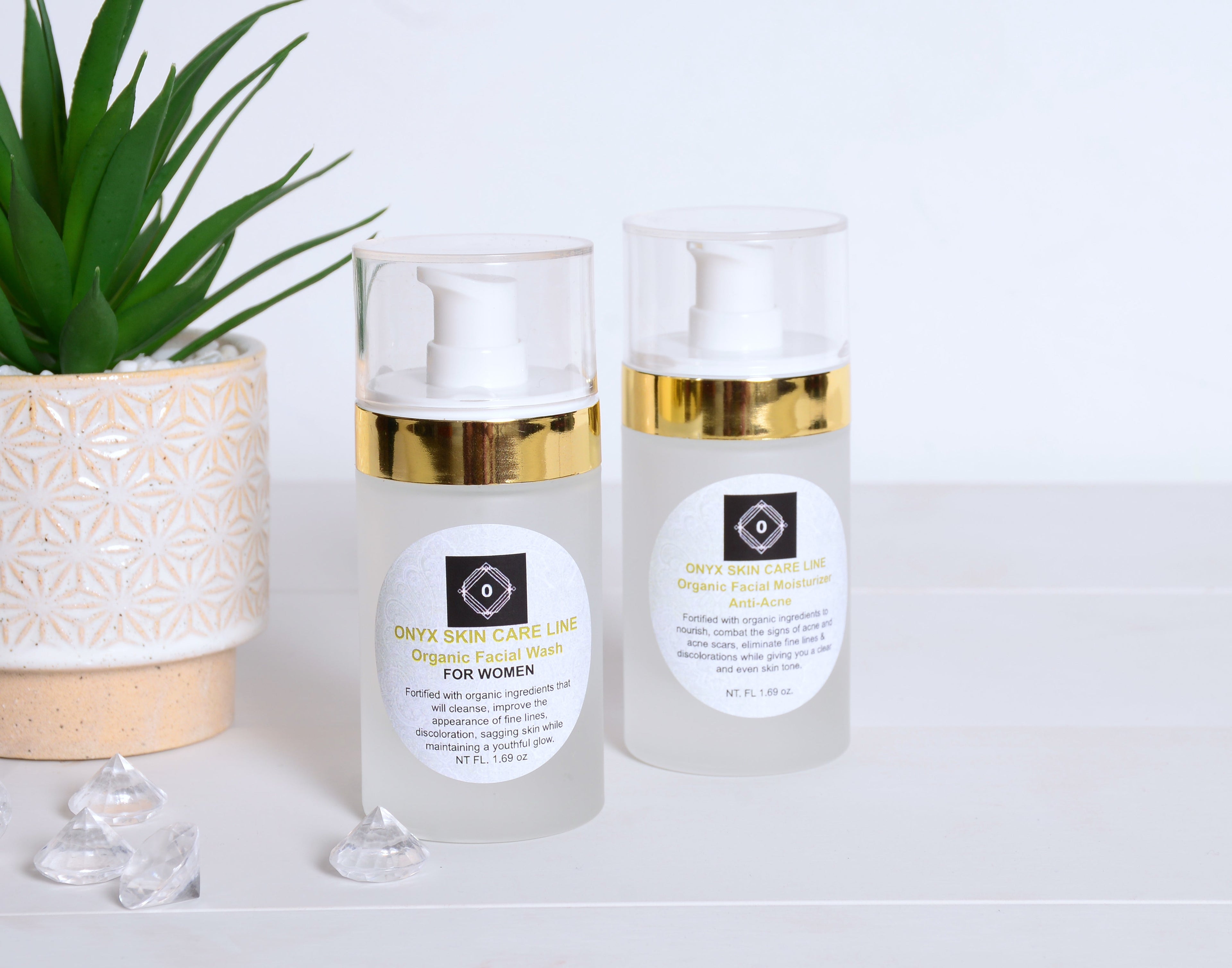 Two-Step Maintenance System Facial Wash and Moisturizer - For WOMEN -  ITEM CODE: 601956330694-0