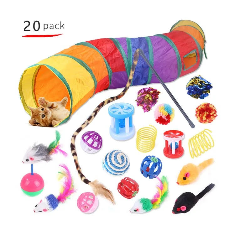 20 pcs assorted cat toys-0