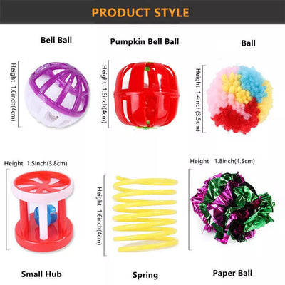 20 pcs assorted cat toys-1