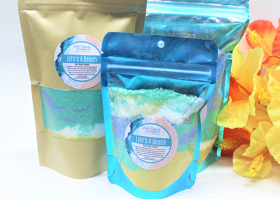 Life's A Beach Bath Bomb Powder-0