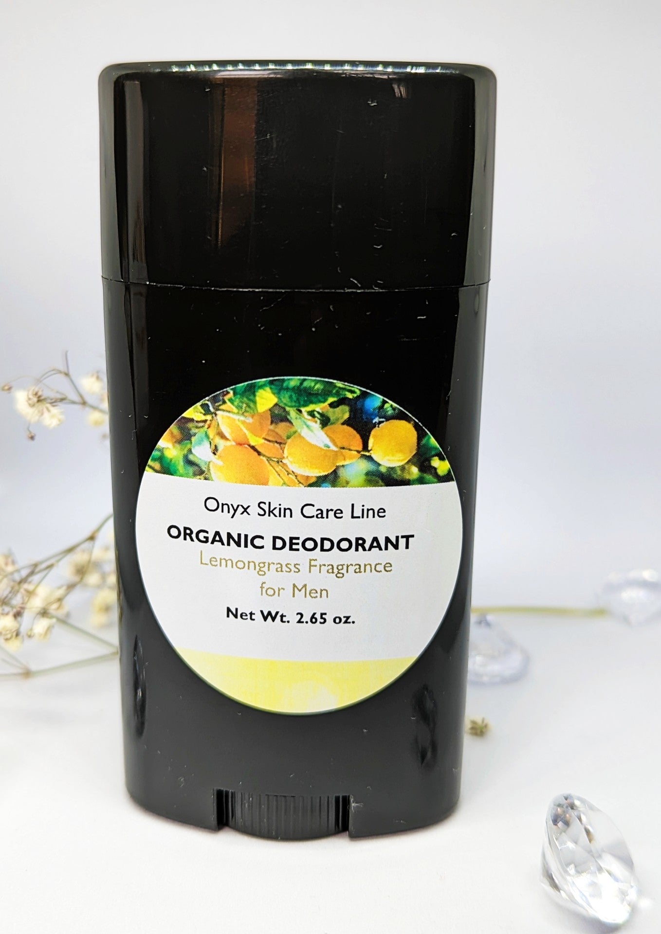 ORGANIC DEODORANT- LEMONGRASS FRAGRANCE - FOR MEN - ITEM CODE: 601950409112-0